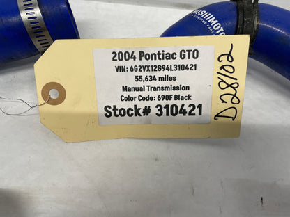 2004 Pontiac GTO Mishimoto Hoses - Day's Parts Yard