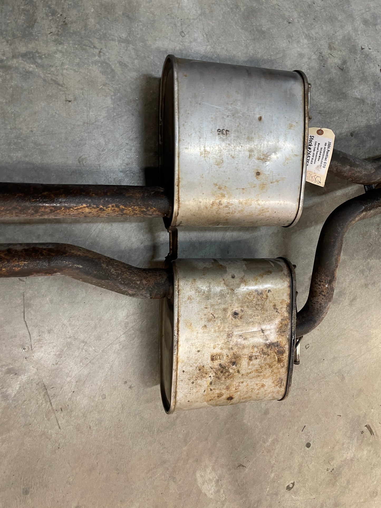 2004 Pontiac GTO Complete Exhaust Factory OEM - Day's Parts Yard