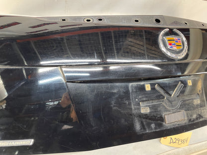 2010 Cadillac CTS-V Sedan Trunk Deck Lid Black OEM
