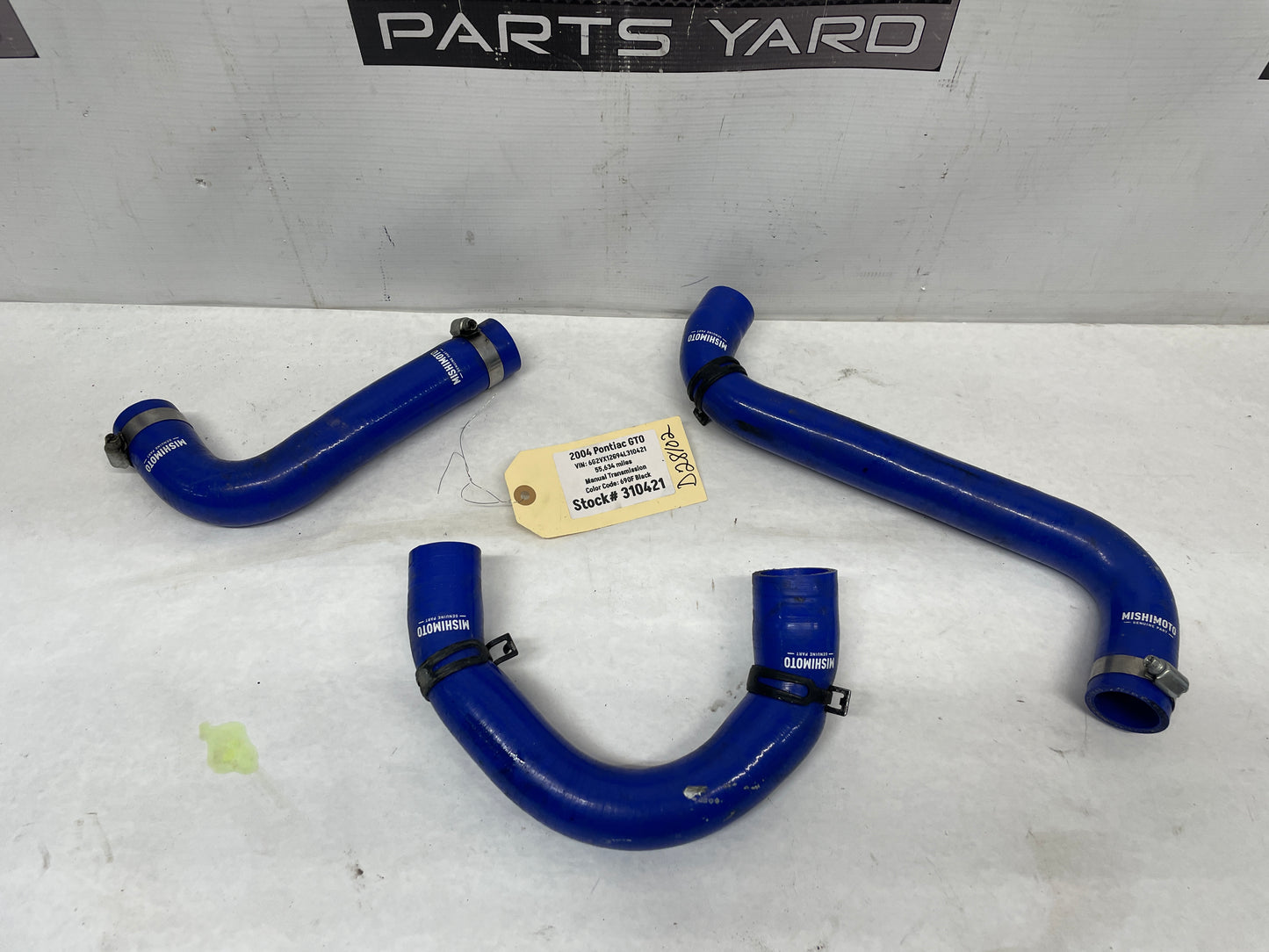 2004 Pontiac GTO Mishimoto Hoses - Day's Parts Yard