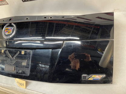 2010 Cadillac CTS-V Sedan Trunk Deck Lid Black OEM