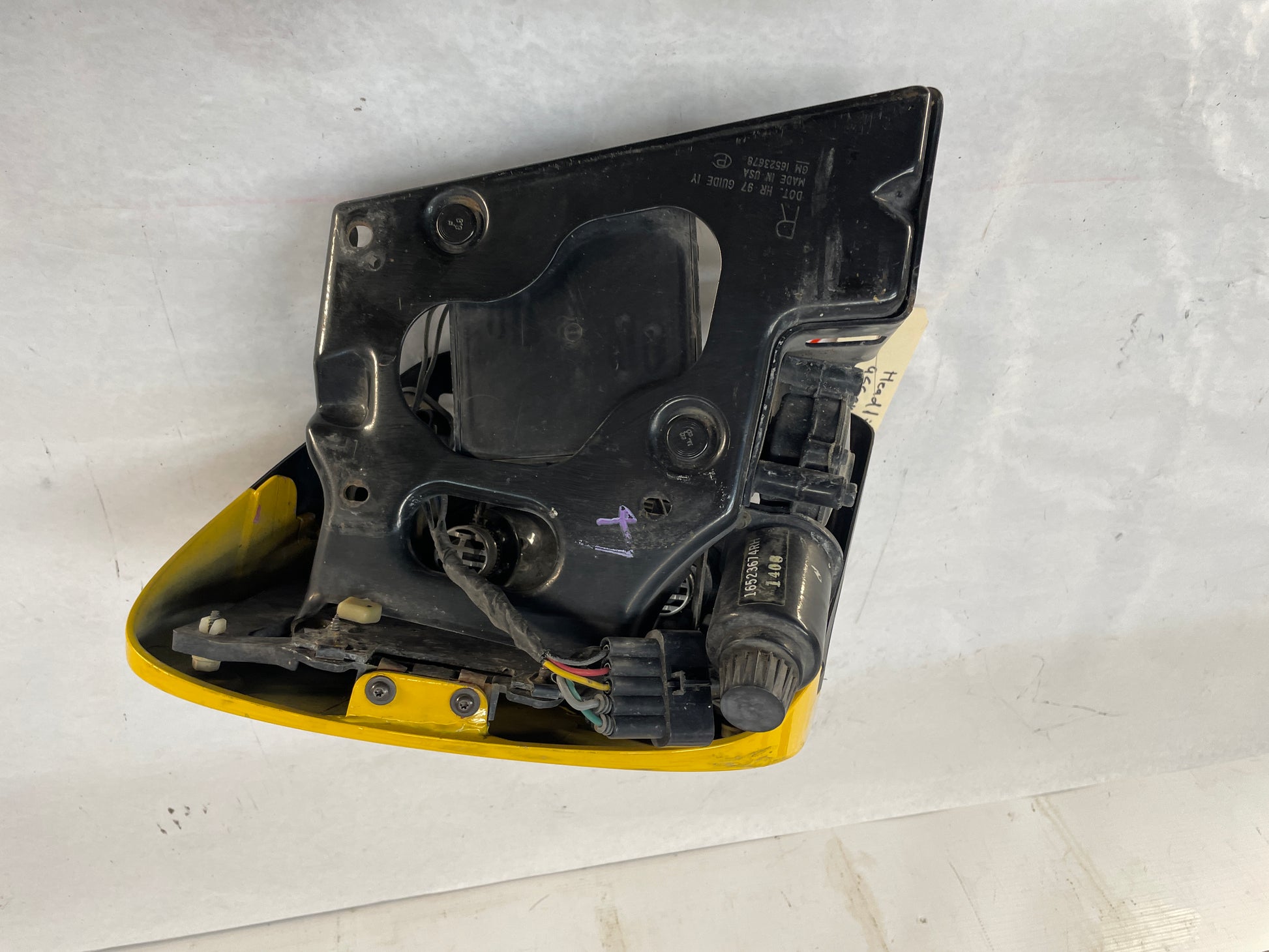 2004 Chevy C5 Corvette Z06 RH Passenger Pop Up Headlight Head Lamp OEM - Day's Parts Yard