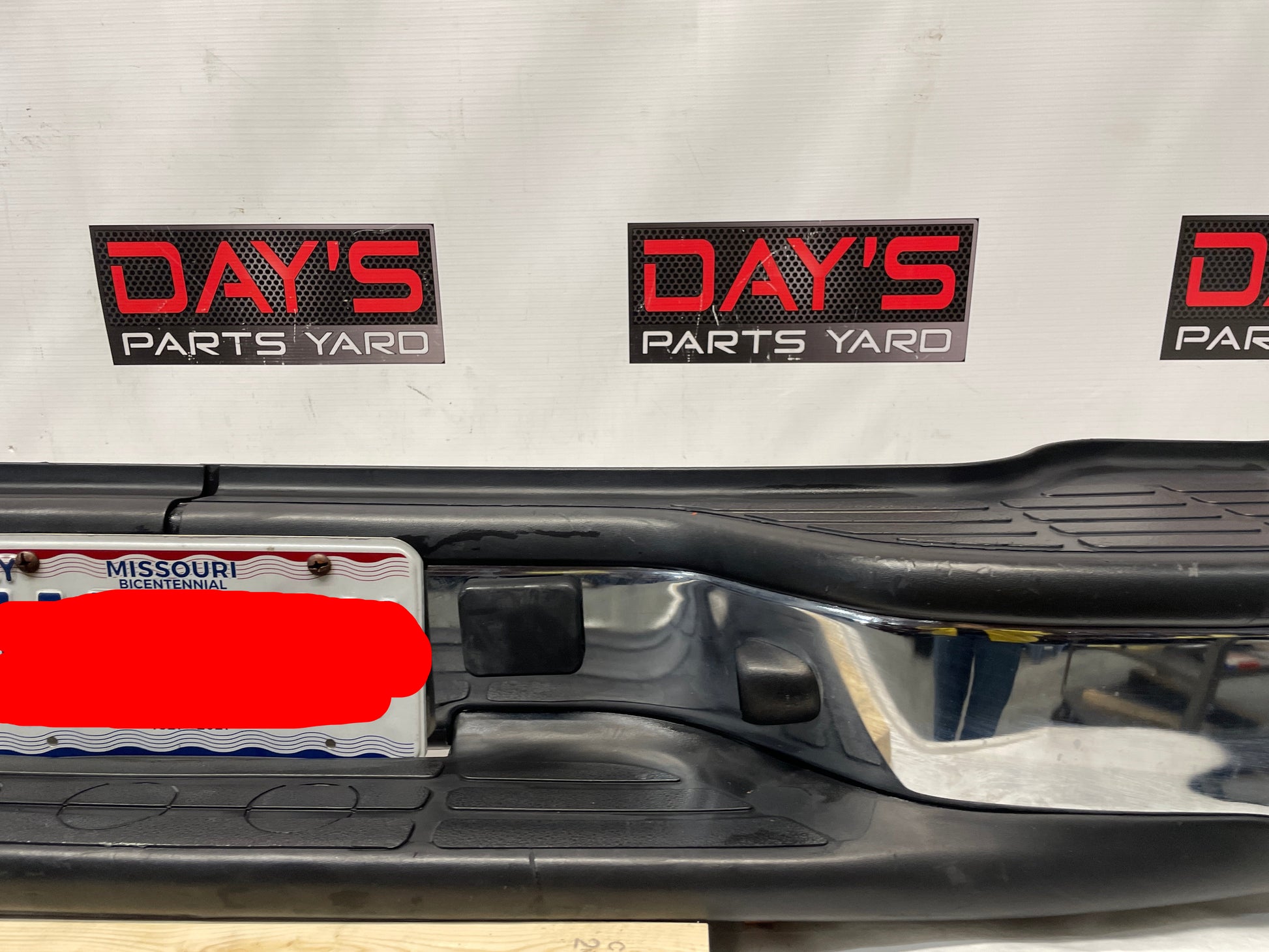 2003 Chevy Suburban Chrome Rear Bumper OEM - Day's Parts Yard
