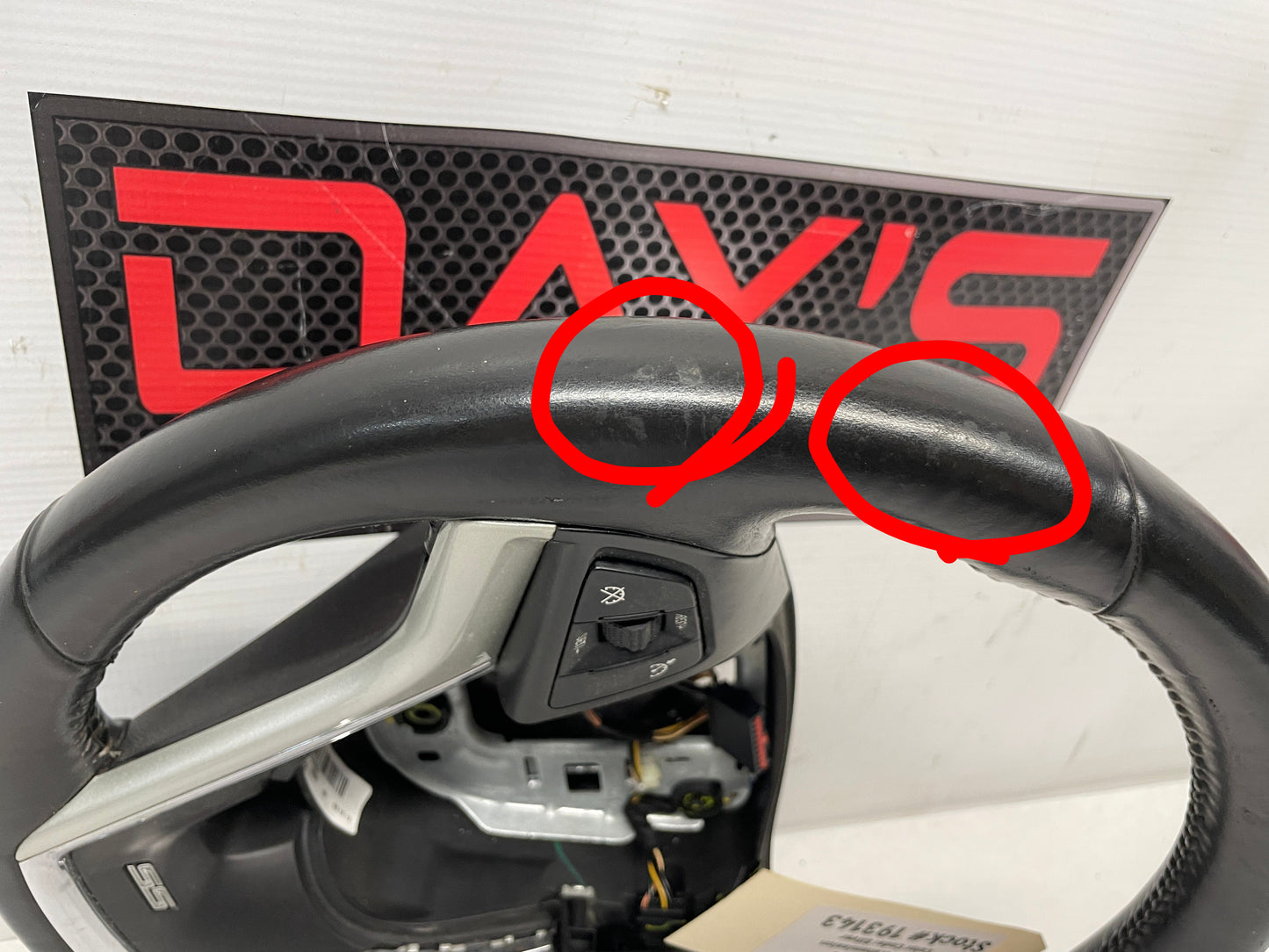 2012 Chevy Camaro SS Steering Wheel OEM - Day's Parts Yard
