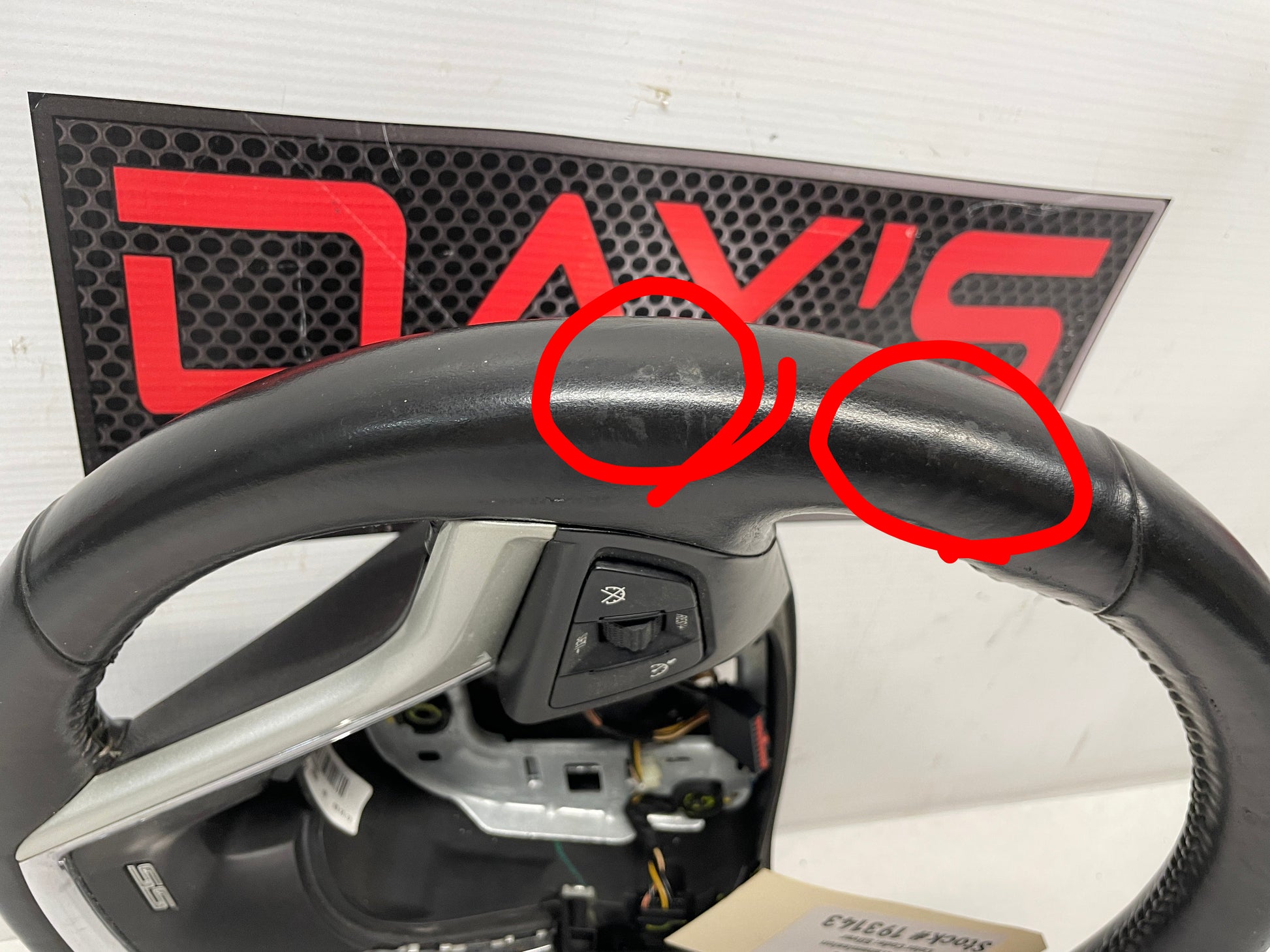 2012 Chevy Camaro SS Steering Wheel OEM - Day's Parts Yard