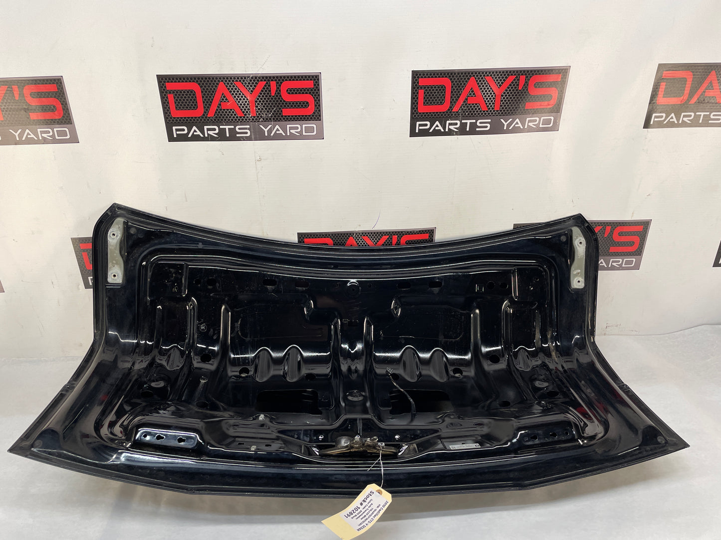 2010 Cadillac CTS-V Sedan Trunk Deck Lid Black OEM