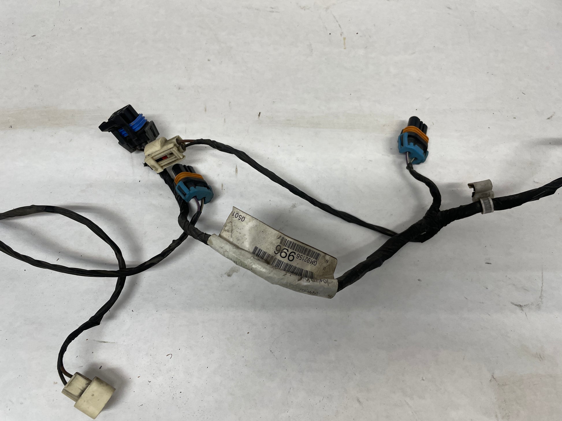 2004 Pontiac GTO Front Bumper Fog Light Lamp Wire Wiring Harness OEM - Day's Parts Yard