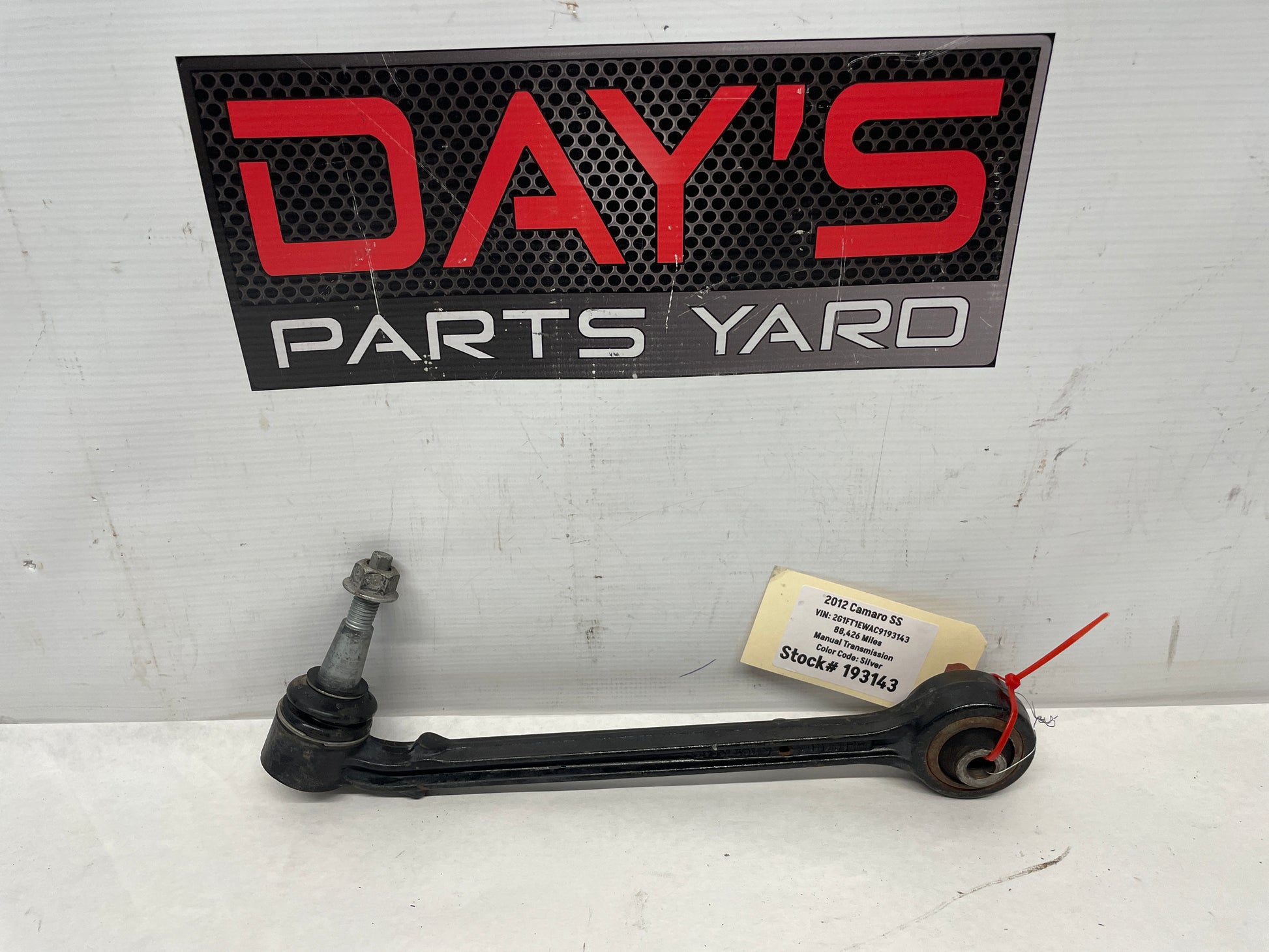 2012 Chevy Camaro SS RH Passenger Front Suspension Rear Lower Control Arm OEM - Day's Parts Yard