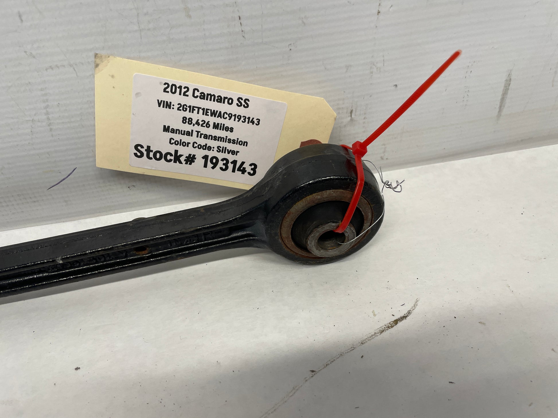 2012 Chevy Camaro SS RH Passenger Front Suspension Rear Lower Control Arm OEM - Day's Parts Yard