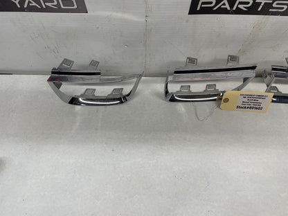 2013 Chevy Camaro ZL1 RH & LH Inner Tail Light Taillight Chrome Bezels OEM - Day's Parts Yard