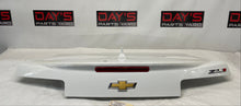 2014 Chevy Camaro ZL1 Convertible Trunk Deck Lid w/ Shark Fin Antenna White OEM