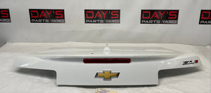 2014 Chevy Camaro ZL1 Convertible Trunk Deck Lid w/ Shark Fin Antenna White OEM