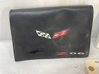 2004 Chevy C5 Corvette Z06 Owners Manual Book Booklet OEM - Day's Parts Yard