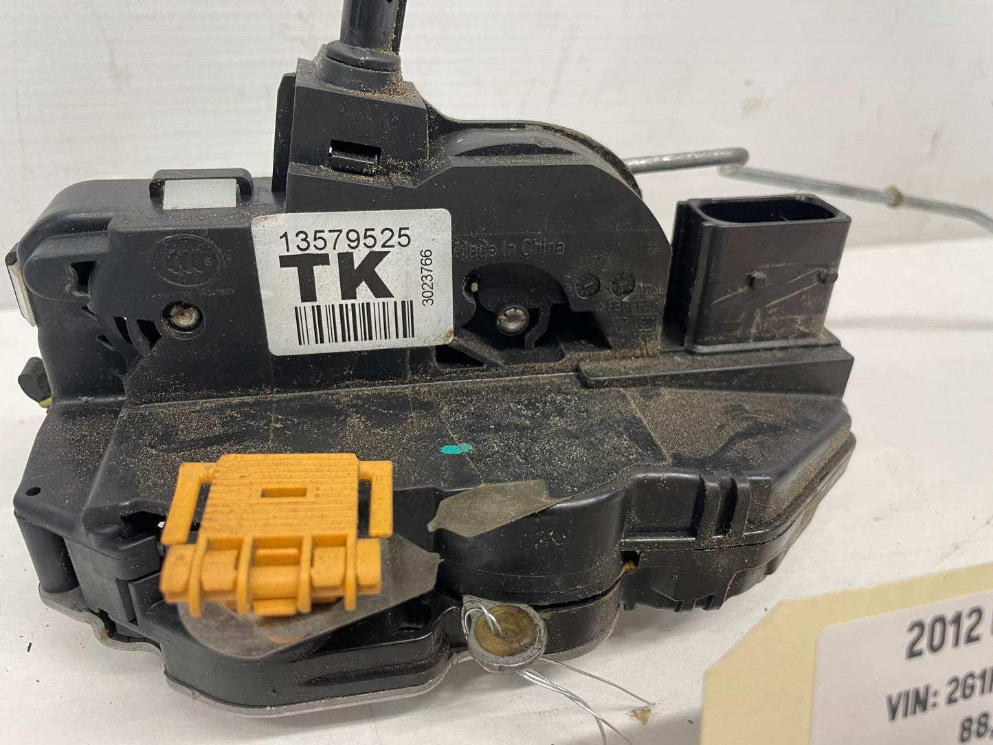2012 Chevy Camaro SS LH Driver Door Lock Latch Actuator OEM - Day's Parts Yard