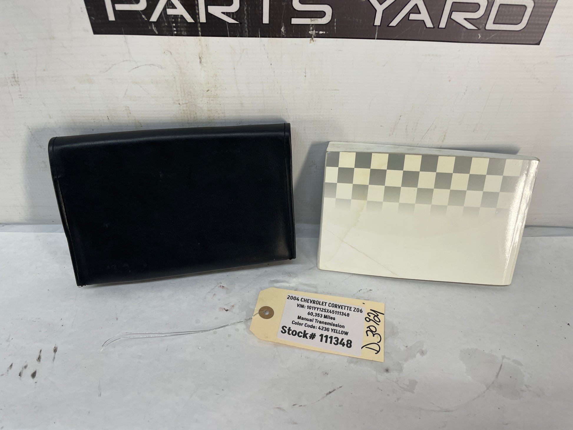 2004 Chevy C5 Corvette Z06 Owners Manual Book Booklet OEM - Day's Parts Yard