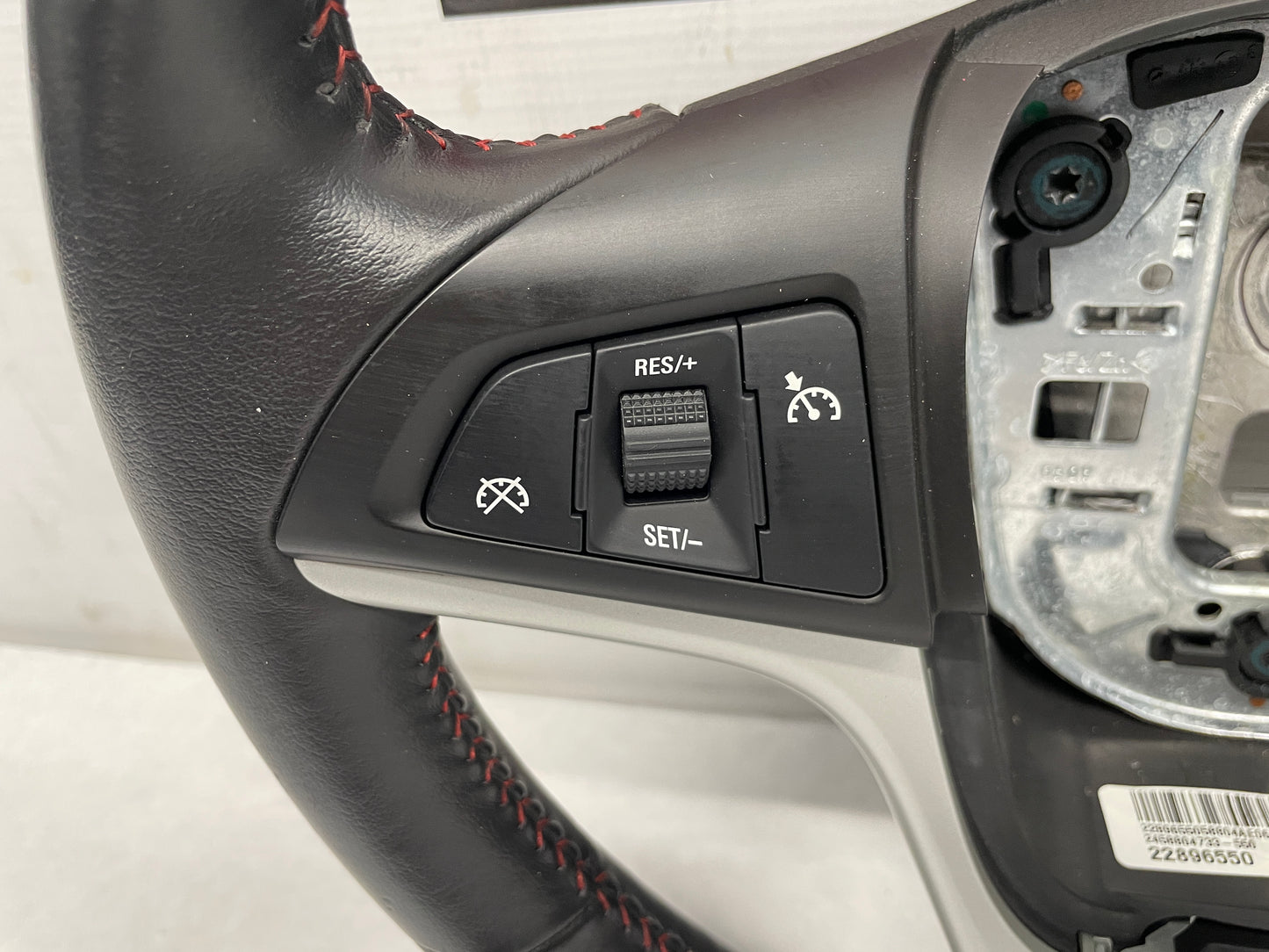 2013 Chevy Camaro ZL1 Steering Wheel w/ Buttons Black Leather OEM - Day's Parts Yard