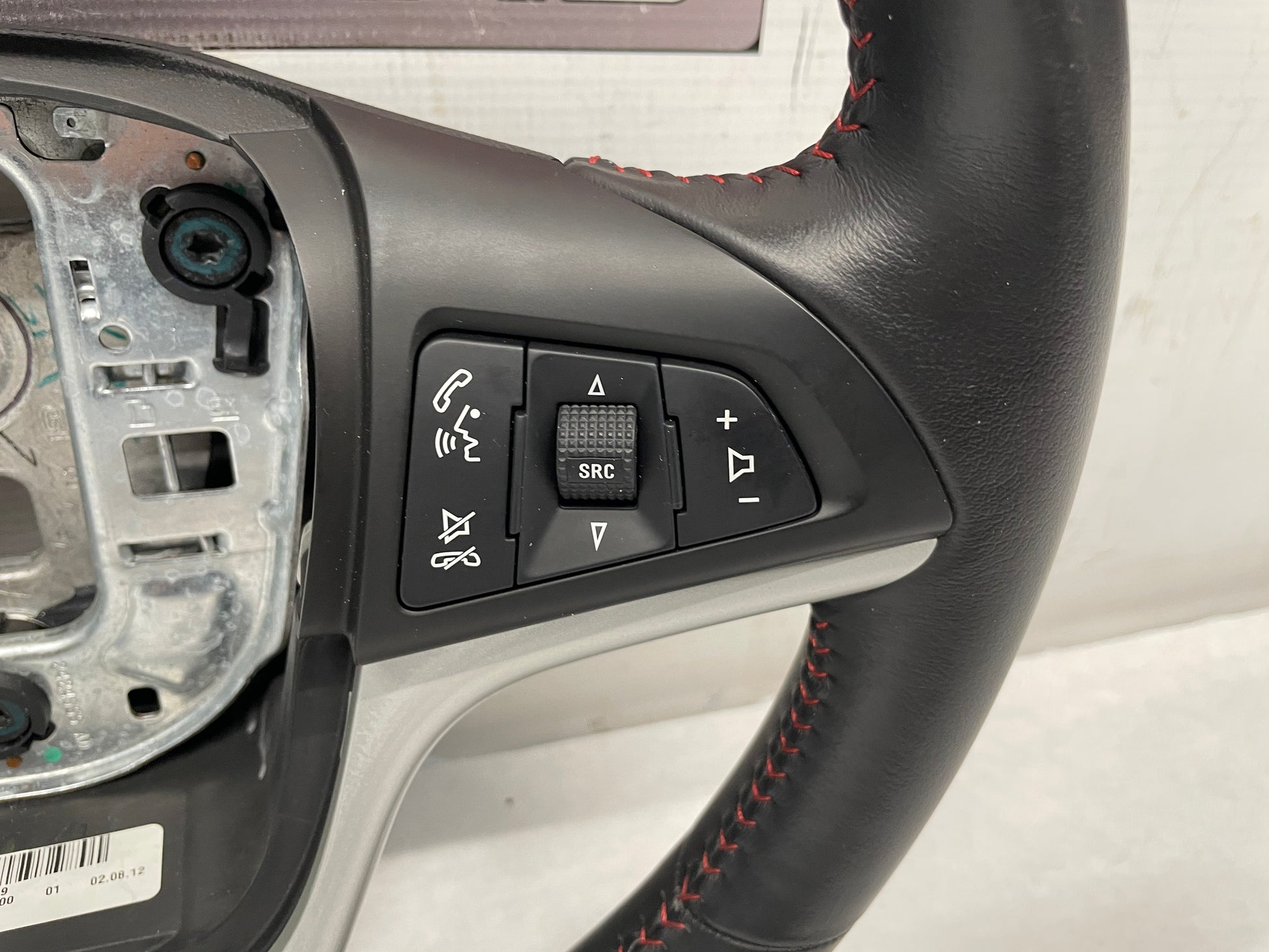 2013 Chevy Camaro ZL1 Steering Wheel w/ Buttons Black Leather OEM - Day's Parts Yard
