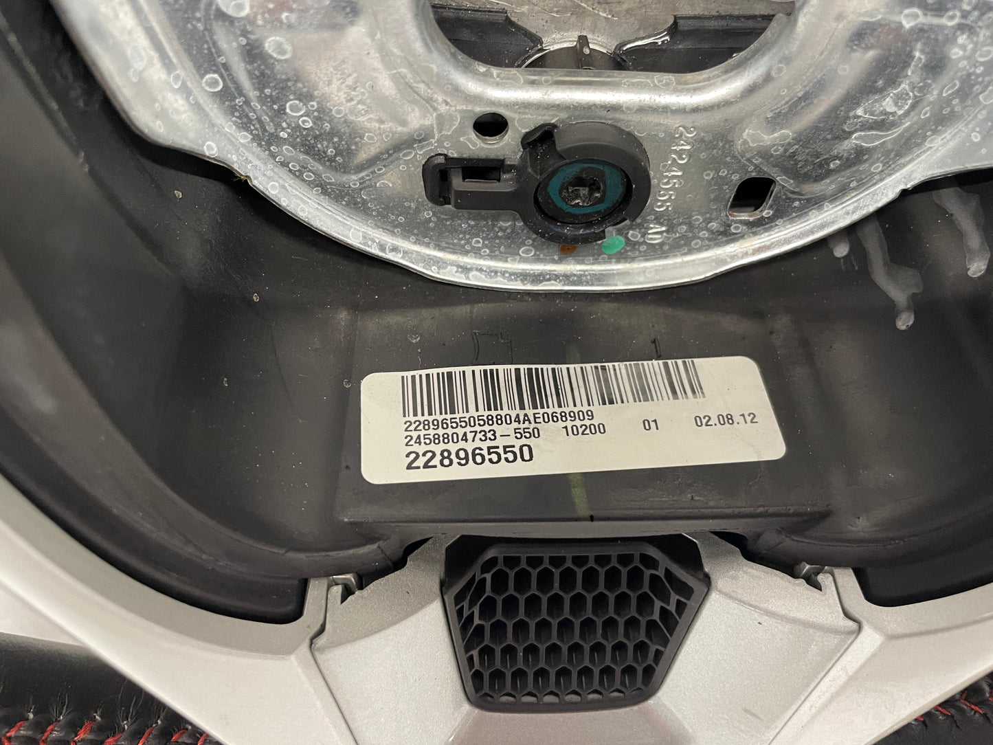 2013 Chevy Camaro ZL1 Steering Wheel w/ Buttons Black Leather OEM - Day's Parts Yard