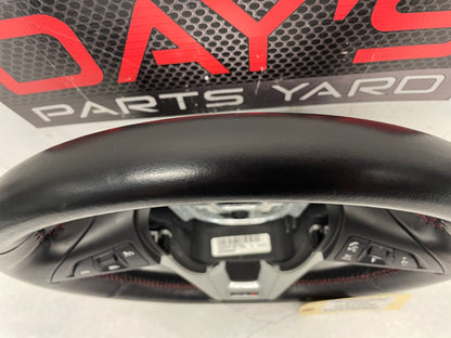 2013 Chevy Camaro ZL1 Steering Wheel w/ Buttons Black Leather OEM - Day's Parts Yard