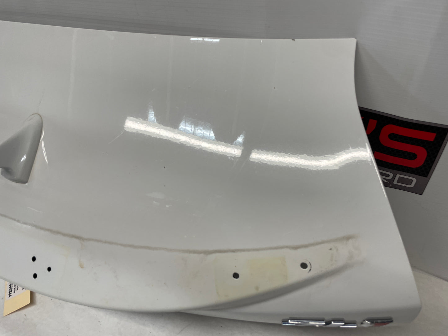 2014 Chevy Camaro ZL1 Convertible Trunk Deck Lid w/ Shark Fin Antenna White OEM