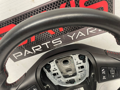 2013 Chevy Camaro ZL1 Steering Wheel w/ Buttons Black Leather OEM - Day's Parts Yard
