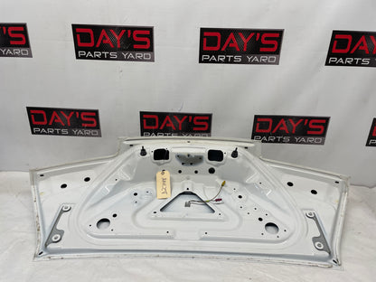 2014 Chevy Camaro ZL1 Convertible Trunk Deck Lid w/ Shark Fin Antenna White OEM