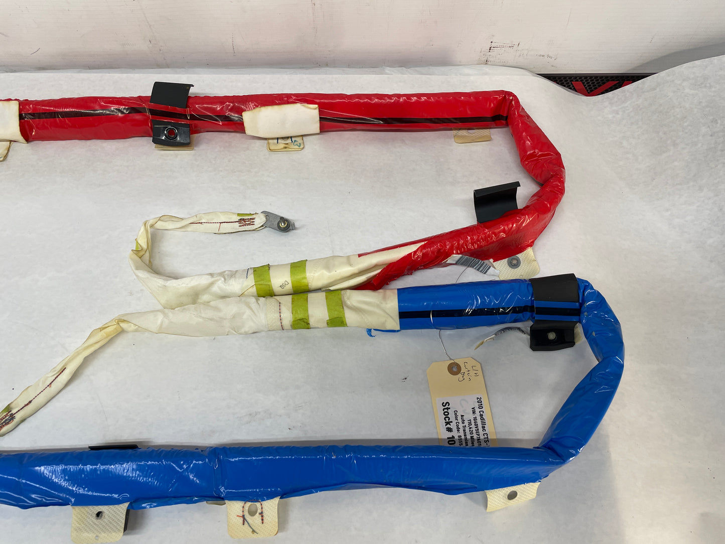 2010 Cadillac CTS-V Sedan RH & LH Curtain Airbags Air Bags OEM