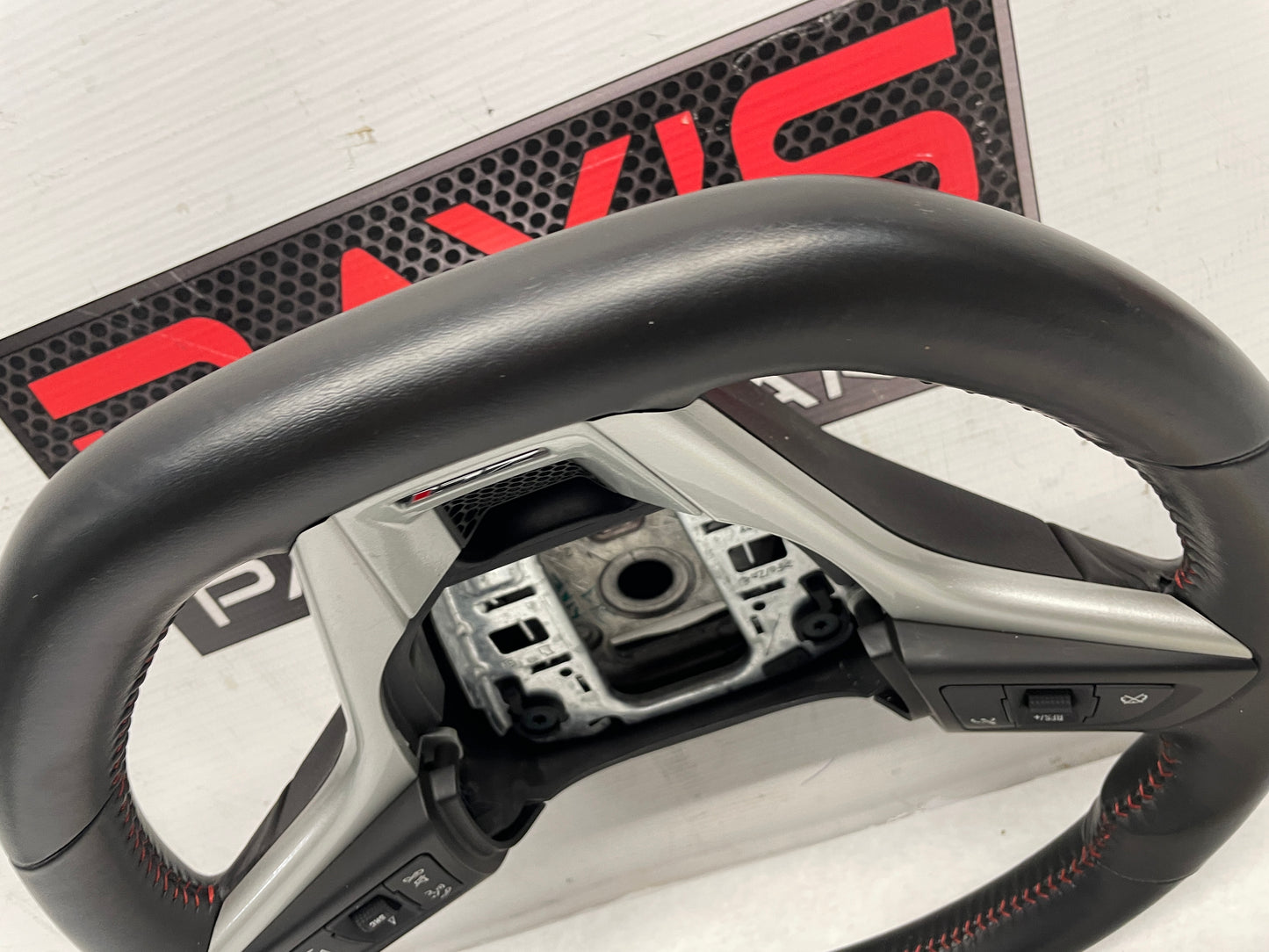 2013 Chevy Camaro ZL1 Steering Wheel w/ Buttons Black Leather OEM - Day's Parts Yard
