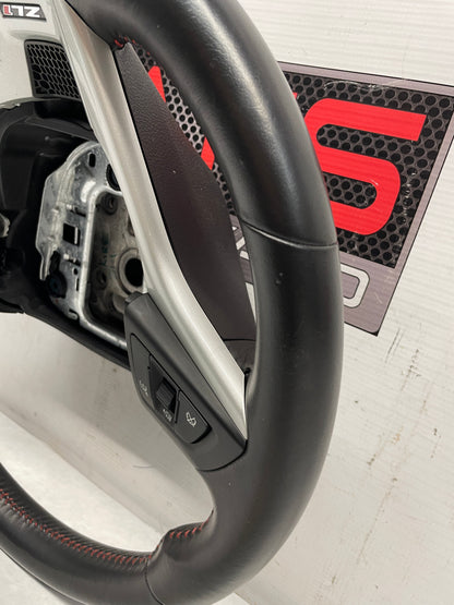 2013 Chevy Camaro ZL1 Steering Wheel w/ Buttons Black Leather OEM - Day's Parts Yard