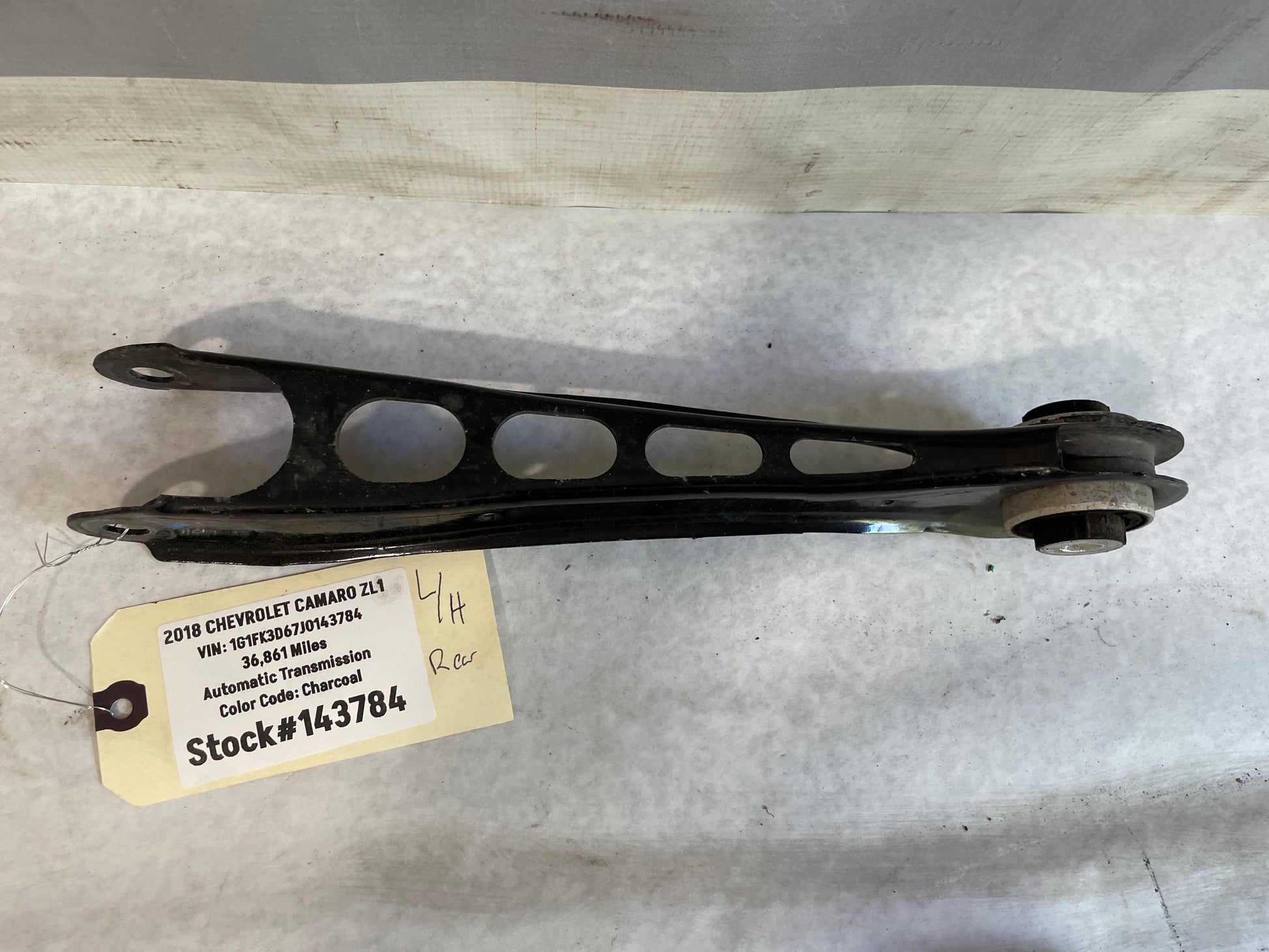 2018 Chevy Camaro ZL1 LH Driver Rear Upper Control Arm OEM - Day's Parts Yard