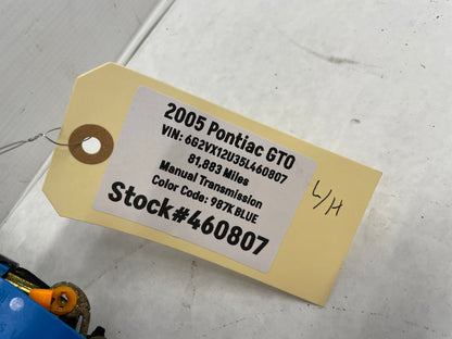 2005 Pontiac GTO LH Driver Door Lock Actuator Assembly OEM - Day's Parts Yard