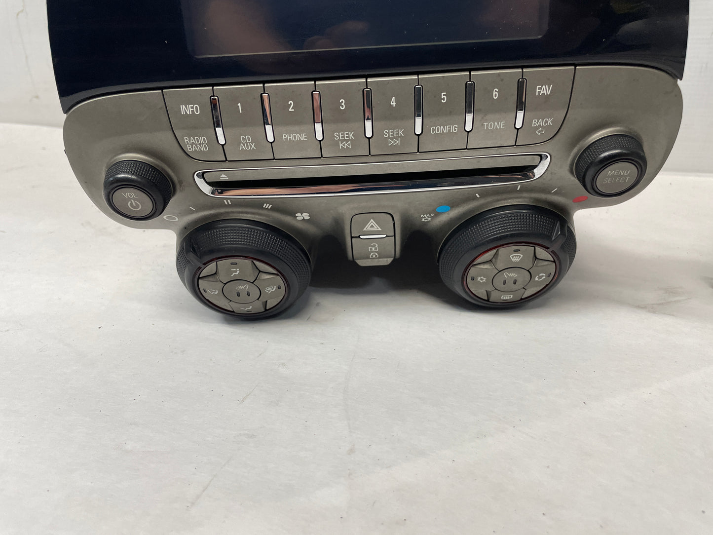 2012 Chevy Camaro SS Radio Stereo HVAC Controls Display Unit w/ Receiver OEM - Day's Parts Yard