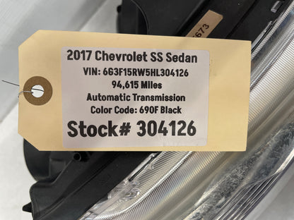 2017 Chevy SS Sedan RH Passenger Head Light Lamp Headlight OEM