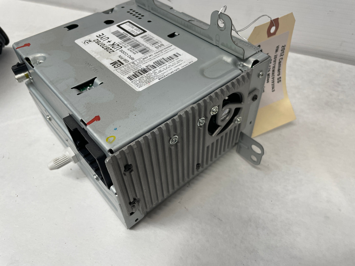 2012 Chevy Camaro SS Radio Stereo HVAC Controls Display Unit w/ Receiver OEM - Day's Parts Yard