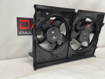 2004 Pontiac GTO Dual Radiator Electric Cooling Fans Shroud Assembly OEM - Day's Parts Yard