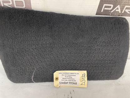 2004 Chevy C5 Corvette Z06 RH Passenger Footwell Floor Carpet Fuse Kick Panel Cover OEM - Day's Parts Yard