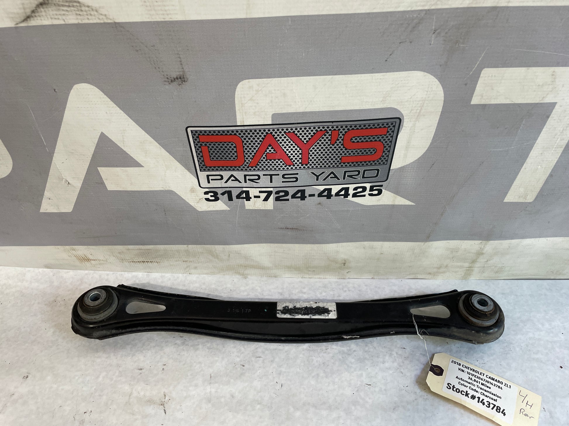 2018 Chevy Camaro ZL1 LH Driver Rear Control Arm Adjust Link Rod OEM - Day's Parts Yard