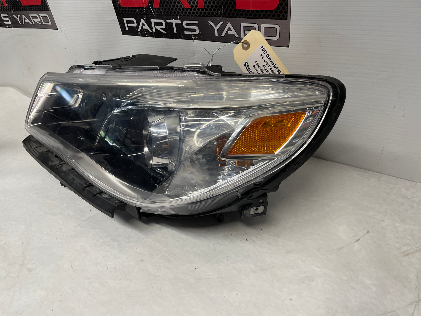 2017 Chevy SS Sedan LH Driver Head Light Lamp Headlight OEM - Day's Parts Yard