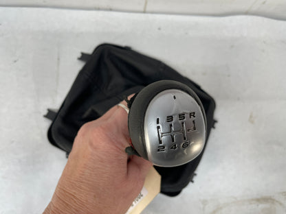 2004 Pontiac GTO Shifter Knob w/ Boot Black Leather OEM - Day's Parts Yard