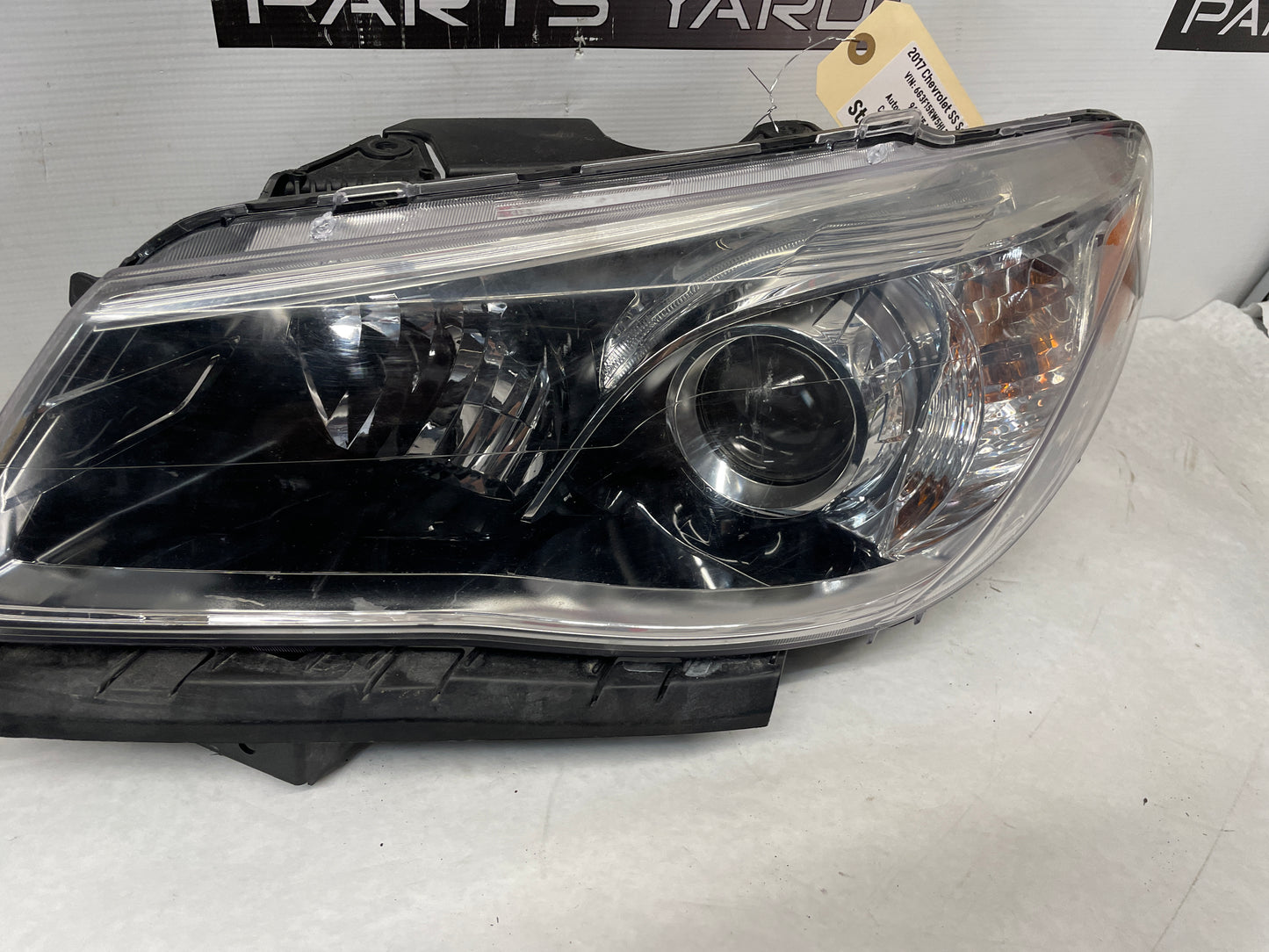 2017 Chevy SS Sedan LH Driver Head Light Lamp Headlight OEM - Day's Parts Yard