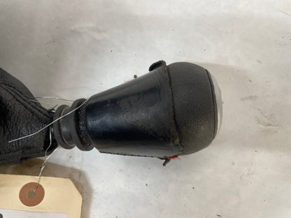 2004 Pontiac GTO Shifter Knob w/ Boot Black Leather OEM - Day's Parts Yard