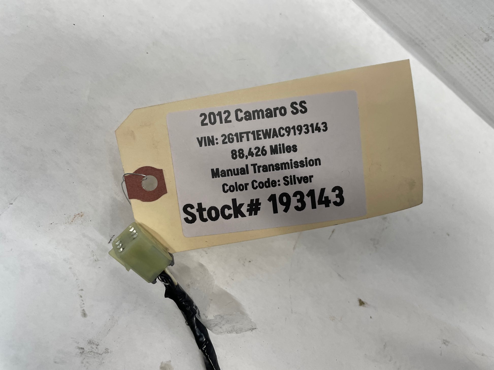 2012 Chevy Camaro SS LH Driver Exterior Mirror OEM - Day's Parts Yard