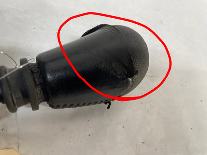 2004 Pontiac GTO Shifter Knob w/ Boot Black Leather OEM - Day's Parts Yard