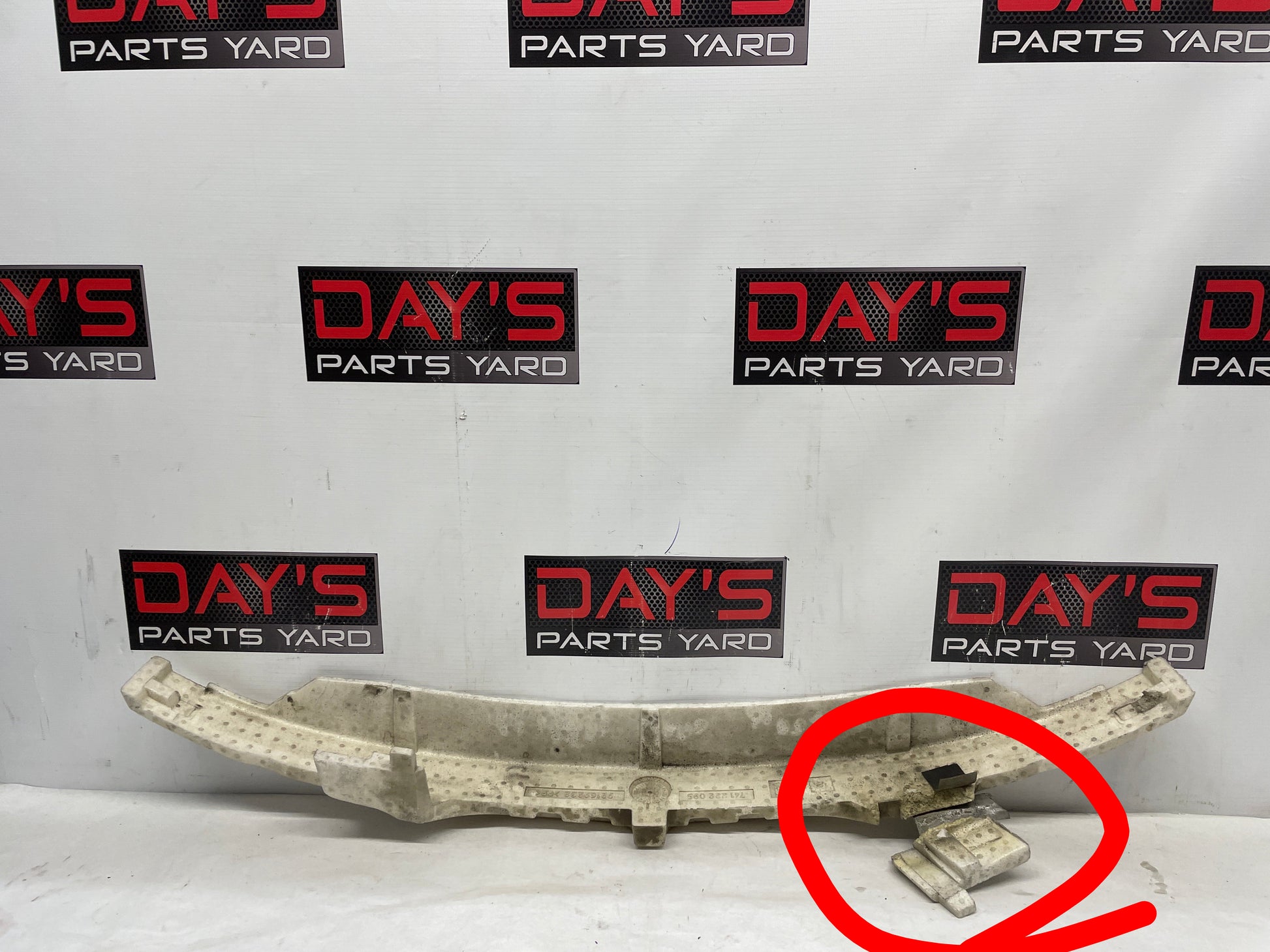2004 Pontiac GTO Front Bumper Impact Energy Absorber Bar Foam OEM - Day's Parts Yard