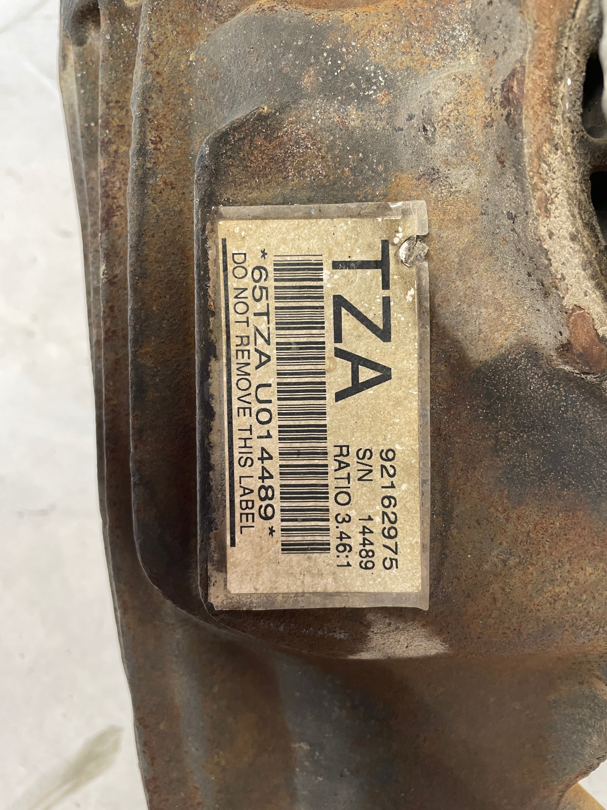 2005 Pontiac GTO Rear End Rearend Carrier Axle Differential 3.46 LSD OEM - Day's Parts Yard