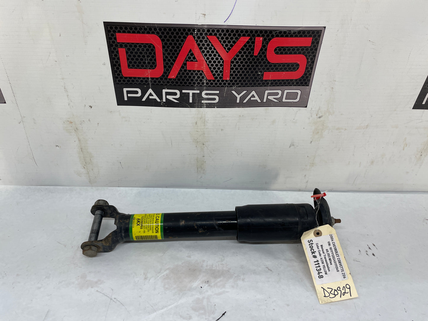 2004 Chevy C5 Corvette Z06 Rear Suspension Shock Absorber Strut OEM - Day's Parts Yard