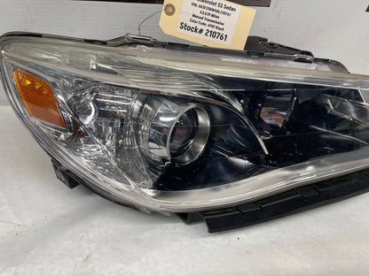 2016 Chevy SS Sedan RH Passenger Head Light Lamp Headlight OEM - Day's Parts Yard
