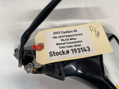 2012 Chevy Camaro SS RH Passenger Exterior Mirror Black OEM - Day's Parts Yard
