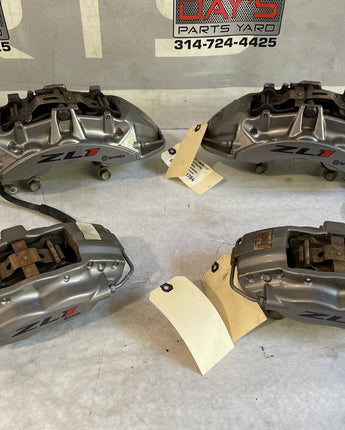 2018 Chevy Camaro ZL1 Brembo Brake Calipers and Rotors OEM