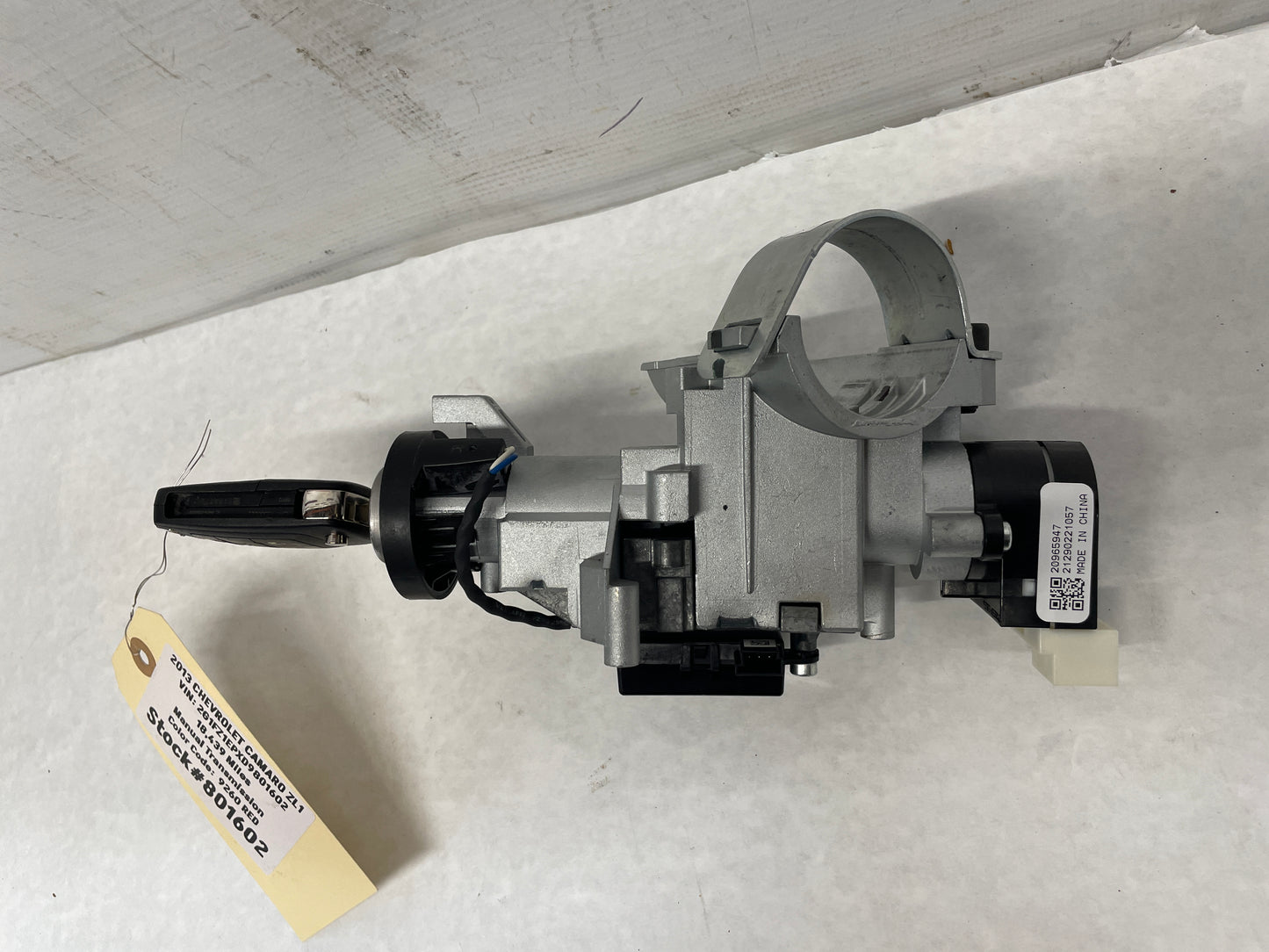 2013 Chevy Camaro ZL1 Starter/Theft Lock Modular and Key OEM - Day's Parts Yard